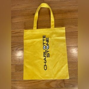 Charlotte Stone Vibrant Yellow Tote